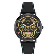 RJ GUESS MENS DAY OF THE DEAD NEGRO MULTI-FUNCTION GW0961G1