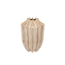 Florero largo juna sand estructurado 22x30cm
