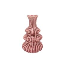 Florero burbujas mirre rosa viejo 19x32cm