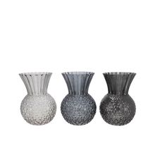 Florero senna mix gris holandes surt. 16x22cm