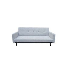 Sofa cama c/ brazos davis gris claro