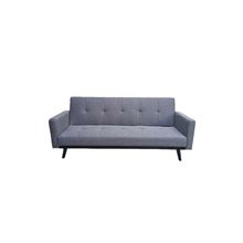 Sofa cama c/ brazos davis gris oscuro