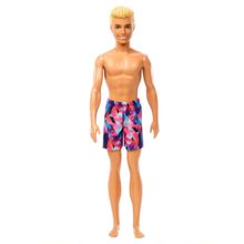 Barbie ken beach doll traje morado