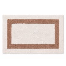 Alfombra de bano de poli-algodon 45x70cm