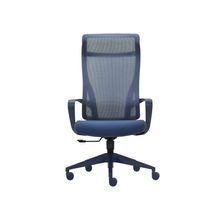 Silla ejecutiva aurora azul