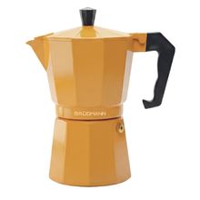 Cafetera Italiana de 6 tazas amarillo