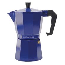 Cafetera Italiana 6 tazas Azul