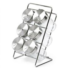 Set especieros de vidrio, set de 6 piezas