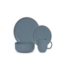 Set de vajilla 16 piezas Nordic azul