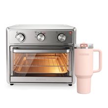Combo - Horno/Freidora de Aire 25L + Tumbler Aquavista Rose Quartz