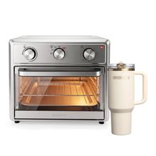 Combo - Horno/Freidora de Aire 25L + Tumbler Aquavista Golden Sand