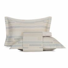 Jgo de sabanas tacto satinado queen estampado diagrama
