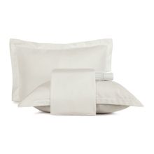 Jgo de sabanas tacto satinado 2 plz estampado beige porcelana