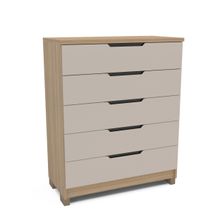 Comoda 112x90x44,5 cm roble/off white barcelona