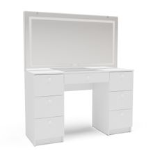 Tocador 144x122x44 cm blanco iris