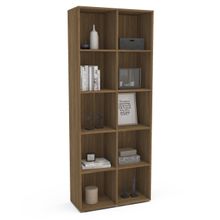 Estante 185,7x74x31 cm castano madrid