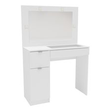 Tocador 133x90x36,5 cm blanco bahia