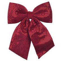 Lazo colgante charming christmas rojo 34cm