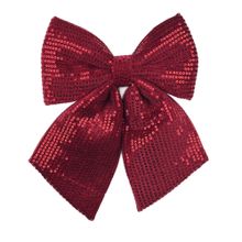 Lazo colgante charming christmas rojo 23cm