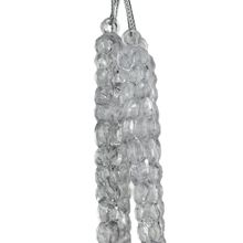 Jgo estalactitas navideno 6 pzs 18 cm