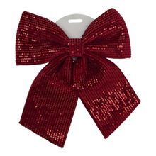 Lazo colgante charming christmas rojo 28 cm