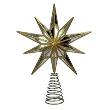 Estrella golden frost punta para arbol 30 cm