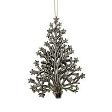 Ornamento arbol navideno champan 15cm