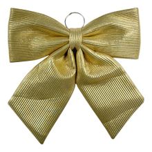 Lazo christmas masquerade dorado 34cm