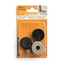 Tope adhesivo redondo 30x9 mm â€“ set 4 piezas