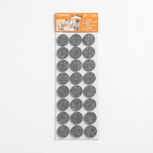 Tope adhesivo redondo 30 mm â€“ pack 24 piezas