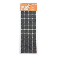 Tope adhesivo cuadrado 22x22 mm â€“ pack 44 piezas