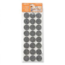 Tope adhesivo redondo 30 mm â€“ pack 24 piezas