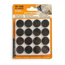 Tope adhesivo redondo 19 mm â€“ pack 32 piezas
