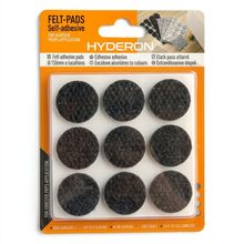 Tope adhesivo redondo 25 mm â€“ pack 18 piezas