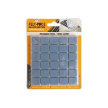 Tope adhesivo cuadrado 19x19 mm â€“ pack 32 piezas
