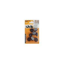 Tope adhesivo redondo 20x8.5 mm â€“ pack 8 piezas