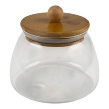 Tarro c/tapa 11.5x11.5x10.4cm