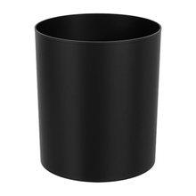 Basurero de plastico 10,00l negro