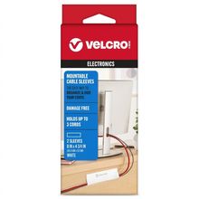 Fundas para cables 8" x 4,75" blanco ve