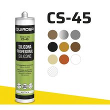 Silicona acetica brick cen cs-45 translucido sud 280 ml